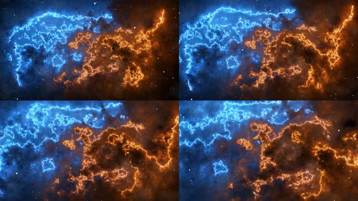 神秘宇宙星云视频