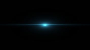 青色光线闪闪特效视频