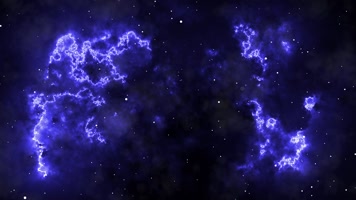 蓝色科幻宇宙空间背景视频
