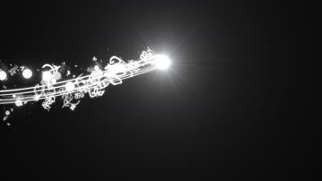 流光十二生肖甲骨文运动视频带通道