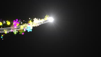 流光拼图玩具运动视频带通道