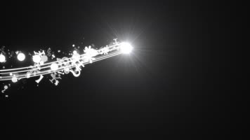 流光乱码符号运动视频带通道