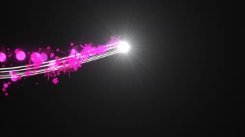 流光寿字运动视频带通道