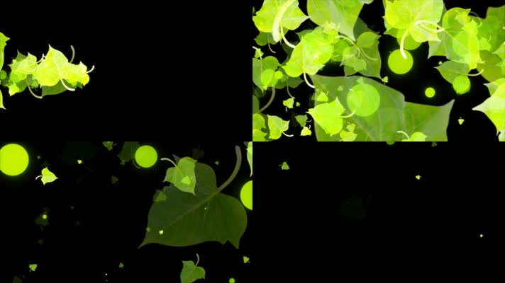 番薯叶粒子快速转场