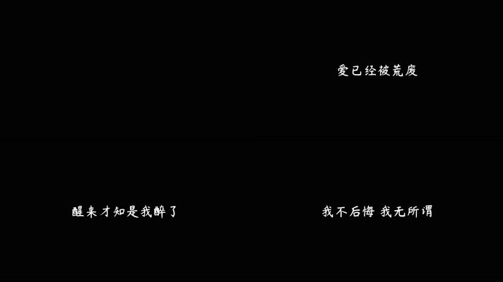 田震 - 爱不后悔（4K）