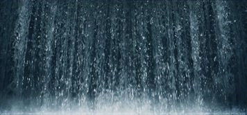 舞台瀑布宽屏瀑布瀑布舞台水流水帘流水大瀑