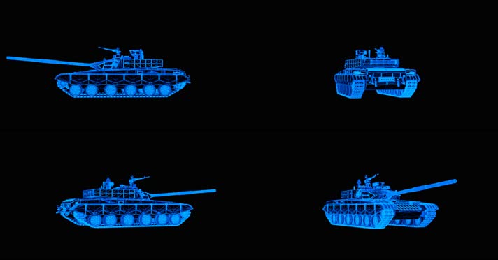 4K全息坦克1