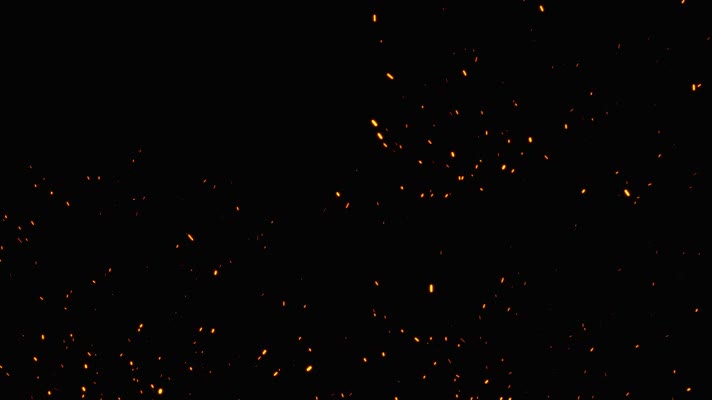 粒子火花飞舞带通道