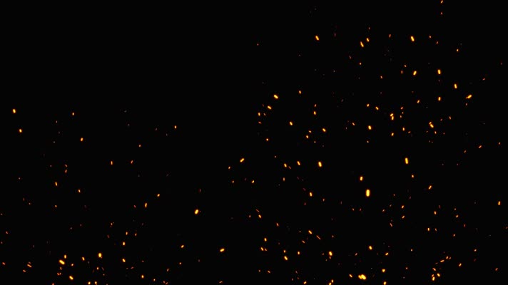 火花火星背景视频