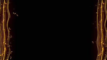 音符粒子边框动画带通道