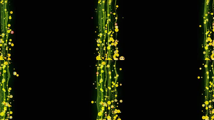 表情粒子边框动画带通道