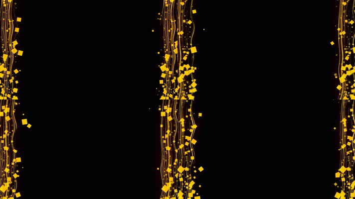 方块粒子边框动画带通道