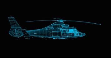 4K全息直升飞机  4K全息直升飞机