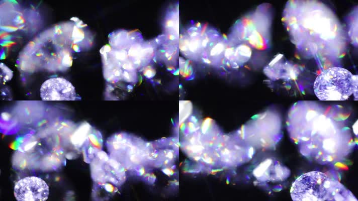 钻石光斑真实与虚幻