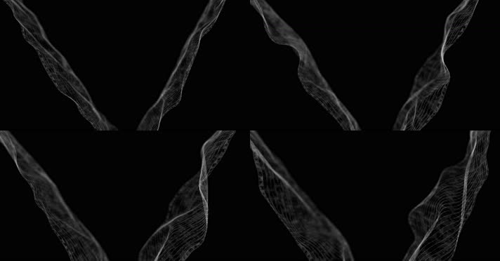 PLEXUS线条布料粒子4K