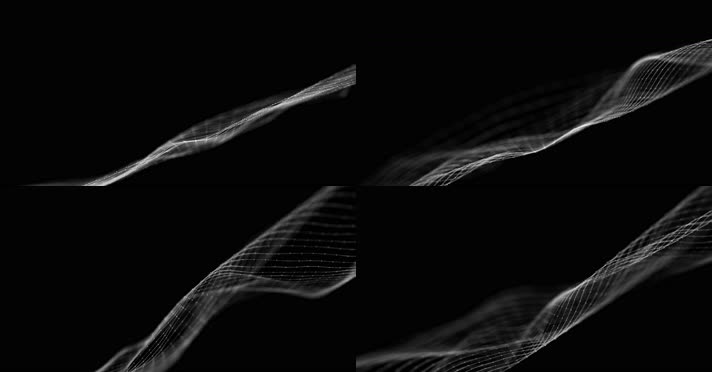 布料粒子4KPLEXUS线条