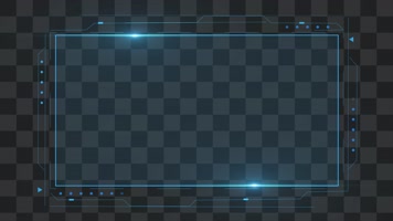 4K-科技边框-alpha通道