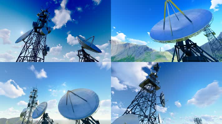 5g雷达基站接收和发射网络信号