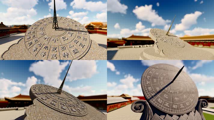 历史变迁日晷时刻变化