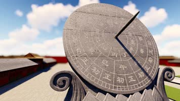 历史变迁日晷时刻变化