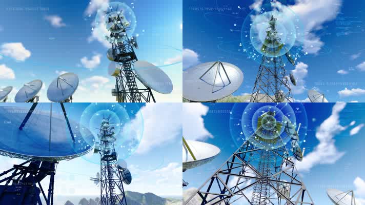 5G通信基站和雷达接收传递信号