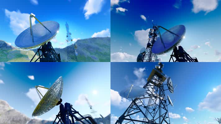 网络数据信息传递雷达射电望远镜