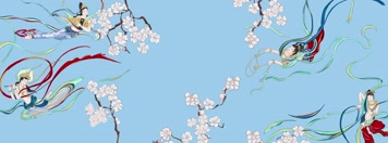 仙女花 敦煌 飞天仕女图