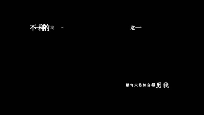 张柏芝-不一样的我(1080P)