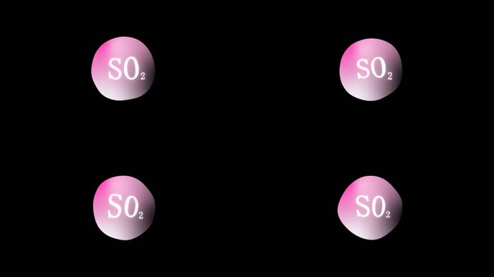 气泡水珠化学二氧化硫分子视频