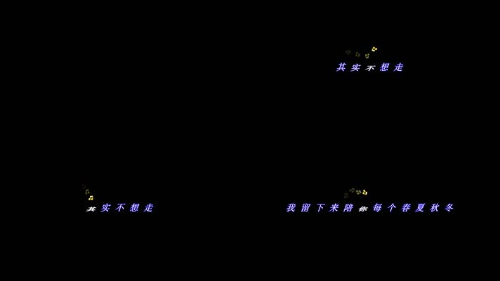 周华健其实不想走跳跃音符歌词