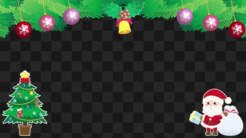 4K-圣诞节边框背景2-alpha通道