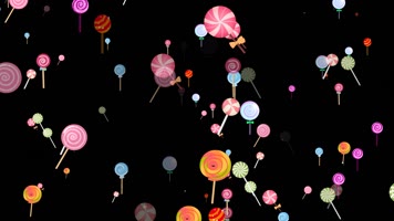 棒棒糖动态背景视频素材带通道 棒棒糖动态背景视频素材带通道