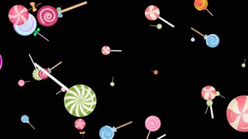 棒棒糖舞动装饰素材 棒棒糖舞动装饰素材