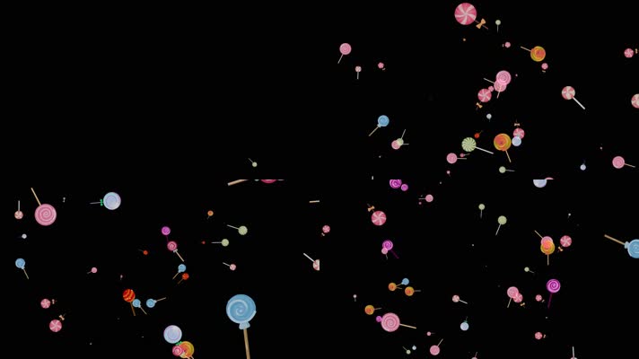 棒棒糖上升动画带通道