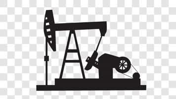 mg石油钻机剪影-alpha通道