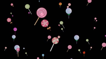 棒棒糖粒子动画素材 棒棒糖粒子动画素材