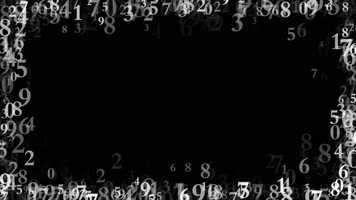 数字边框循环带通道