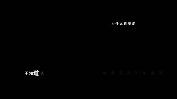 郭力-爱到了尽头歌词