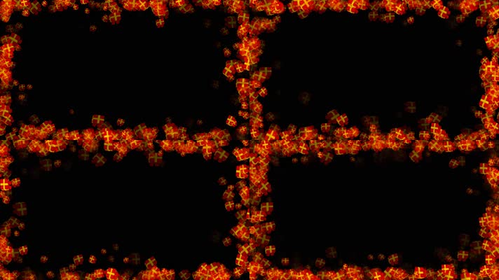 礼盒边框循环带通道