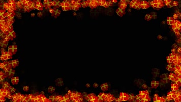 礼盒边框循环带通道