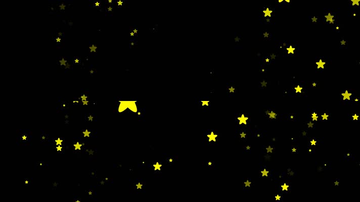 小星星飞舞特效带通道