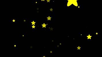 小星星飞舞特效带通道