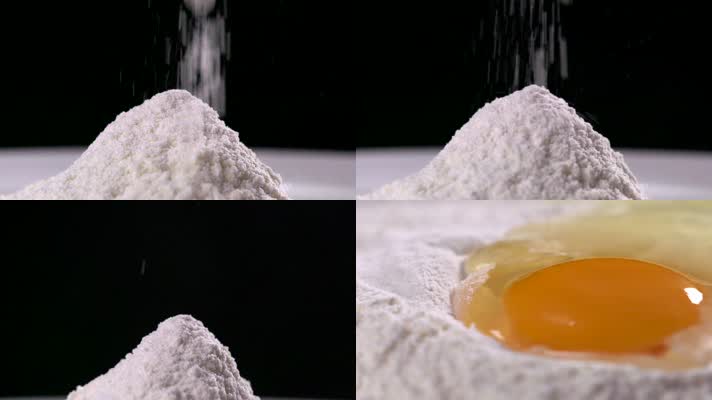 鸡蛋面粉