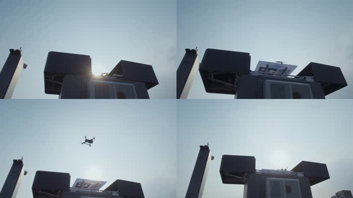 信号发出 信号接收 无人机 科技 无人机