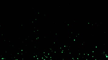 萤火虫夜空中飞翔带通道