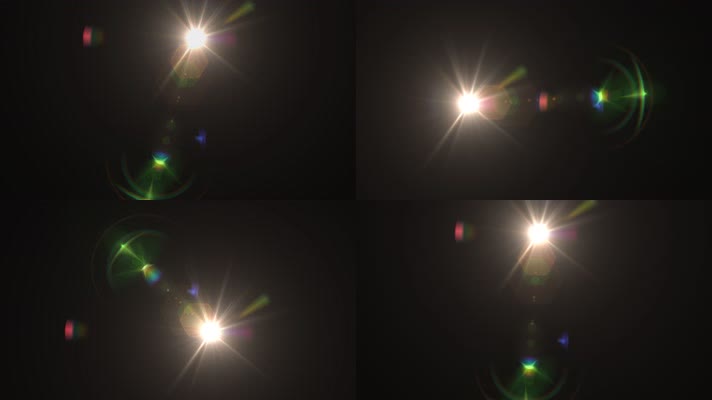 抖动镜头光晕闪光灯