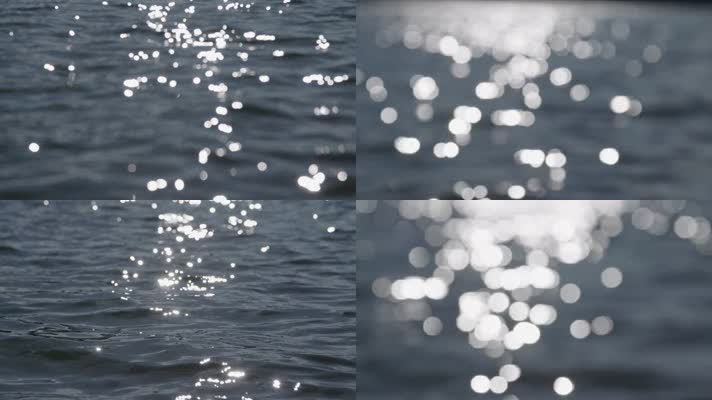 波光粼粼的水面波光粼粼水面湖面湖水