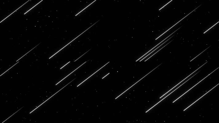 流星夜空背景带通道