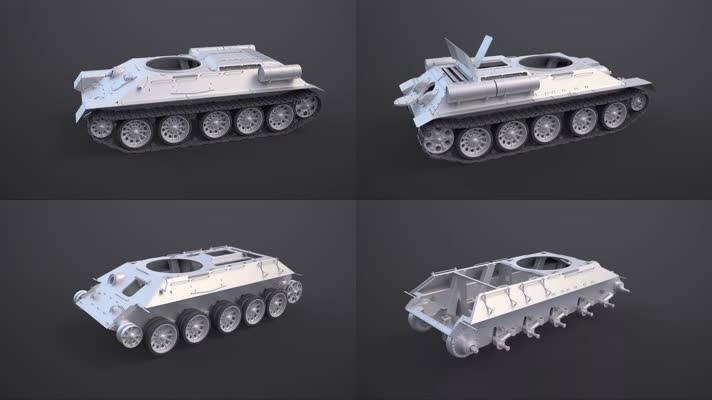 T34坦克底盘