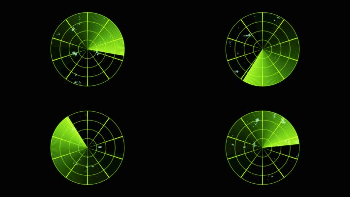 科技雷达扫描视频